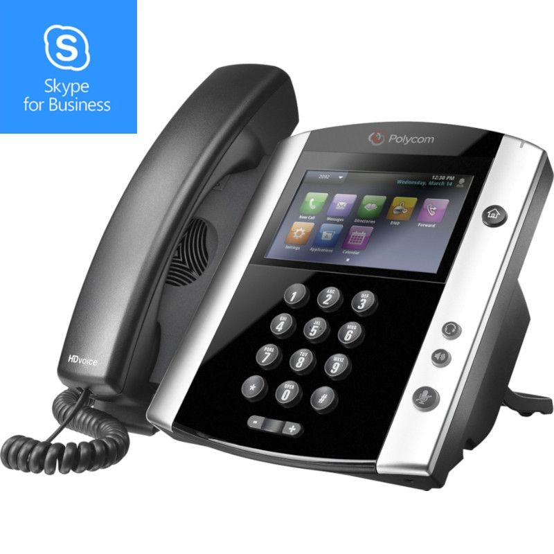 Polycom VVX 601 MS VoIP Desktop Telefoon