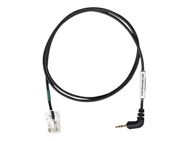 EPOS RJ45 naar Jack 2.5 mm kabel