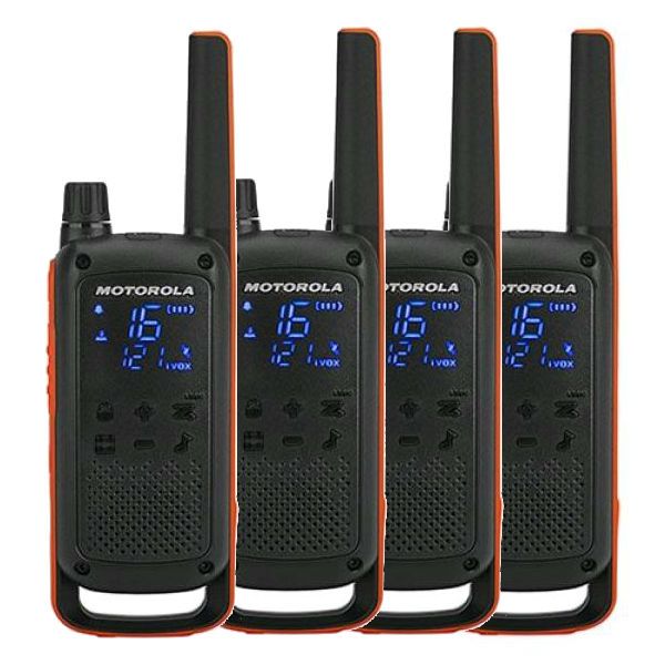 Motorola Talkabout T82 4-Pack (2 x Twin) 