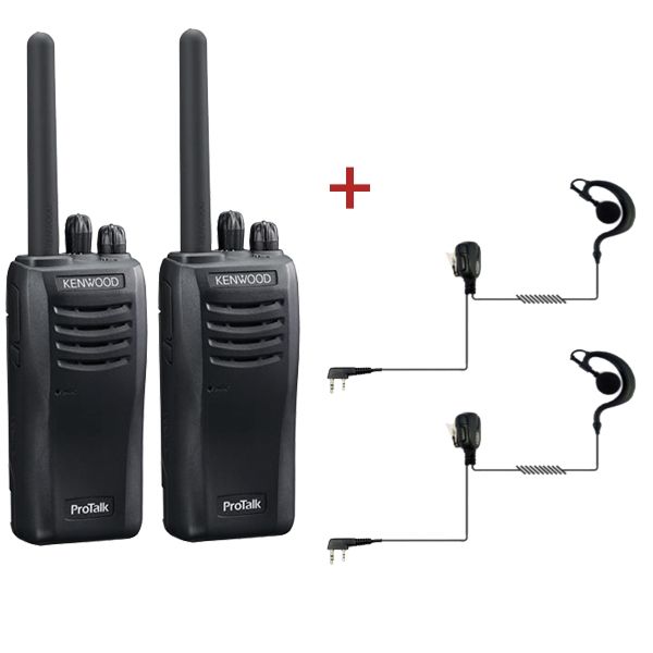 Kenwood TK-3501 - Duo + 2 PTT oortjes