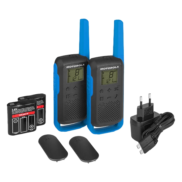 Motorola T62 walkie talkie (Blauw)