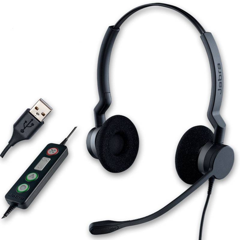 Jabra BIZ 2300 USB Duo MS Lync Headset