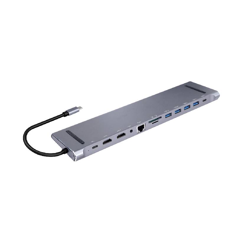 Cleyver Dock USB C 12 poorten